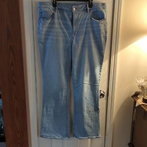 American Eagle High Rise Skinny Kick Jeans
